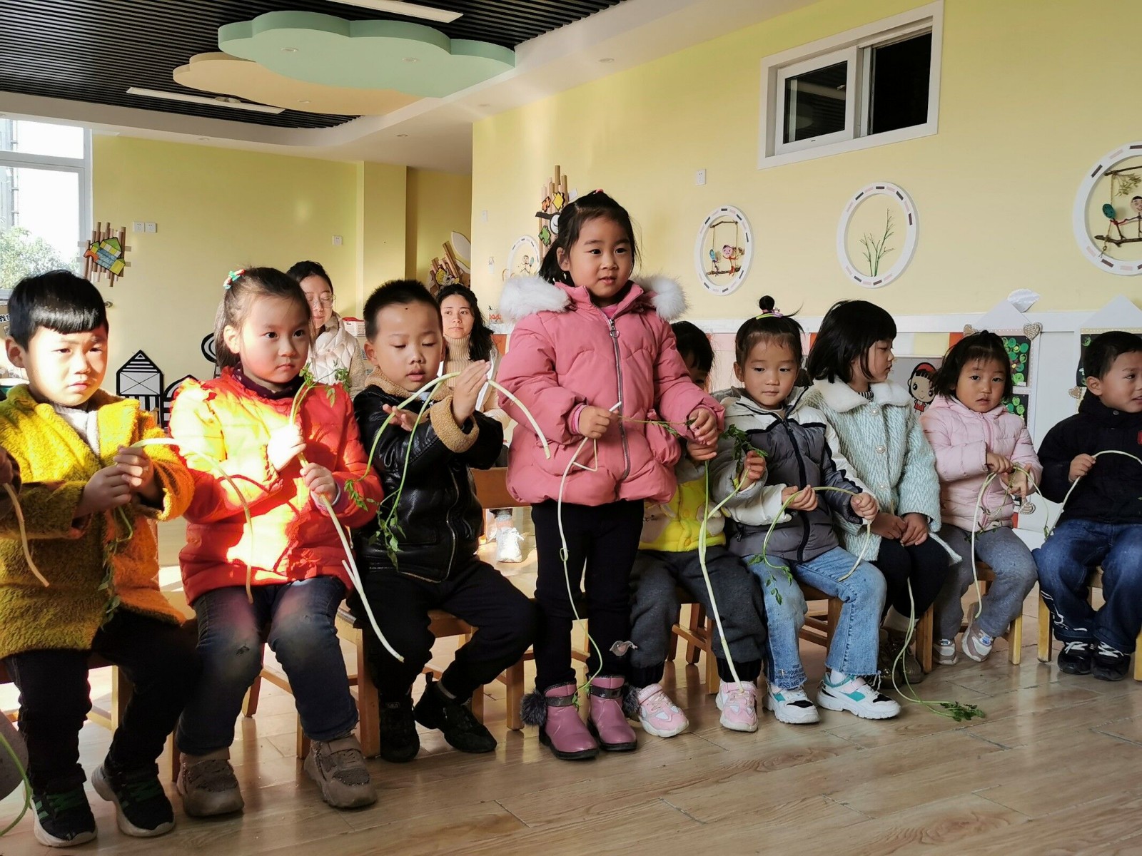 【乐活龙幼】我和植物的约会   —靖安幼儿园课题组教研活动