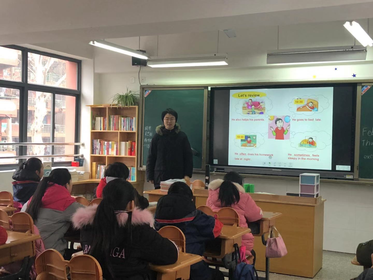 190228炼油厂小学六年级家长开放日3