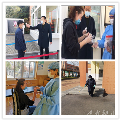 体温异常学生行经路线进行消毒。.jpg