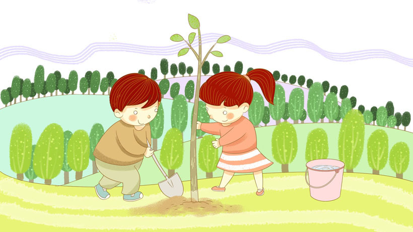 共成长·云植树——记紫金小学参与植树节特别活动