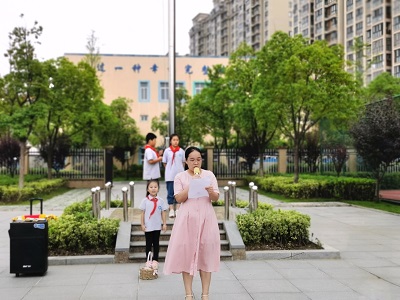 【星光摄小】迎端午 忆传统——摄小天佐路校区第13周升旗报道