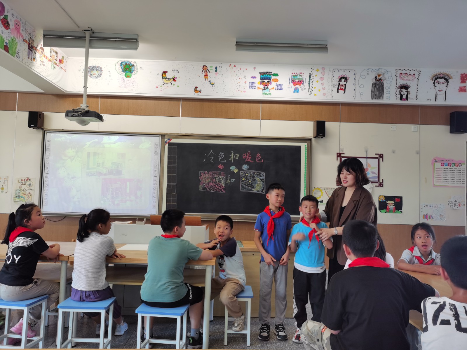 【星光摄小】重思考 共成长——摄小天佐路美术组教研活动报道（一）