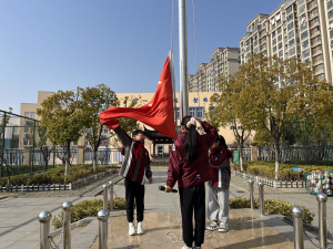 【星光摄小】二月二，龙抬头 ——摄小天佐路校区第三周升旗仪式系列报道