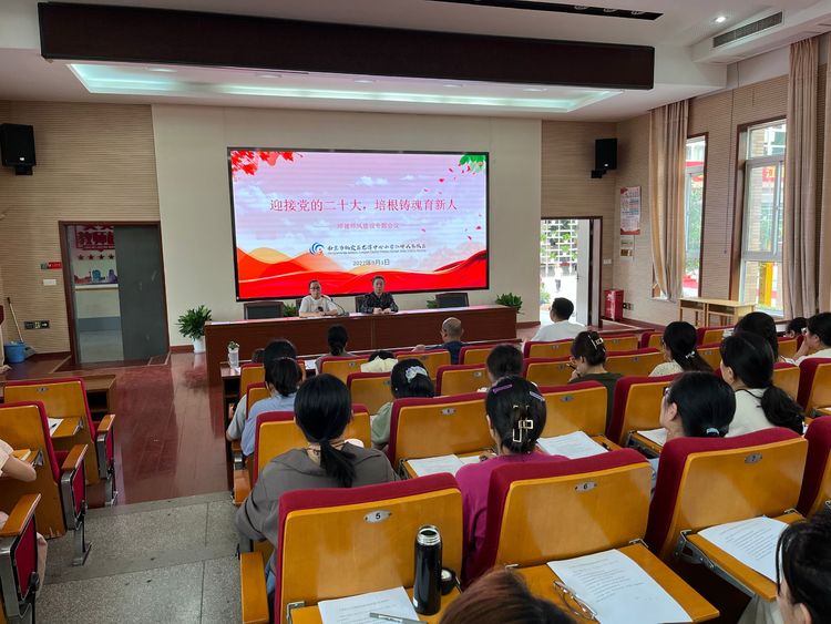 【灵美龙小·江畔】迎接党的二十大，培根铸魂育新人——龙潭中心小学江畔人家校区开展师德师风教育系列活动
