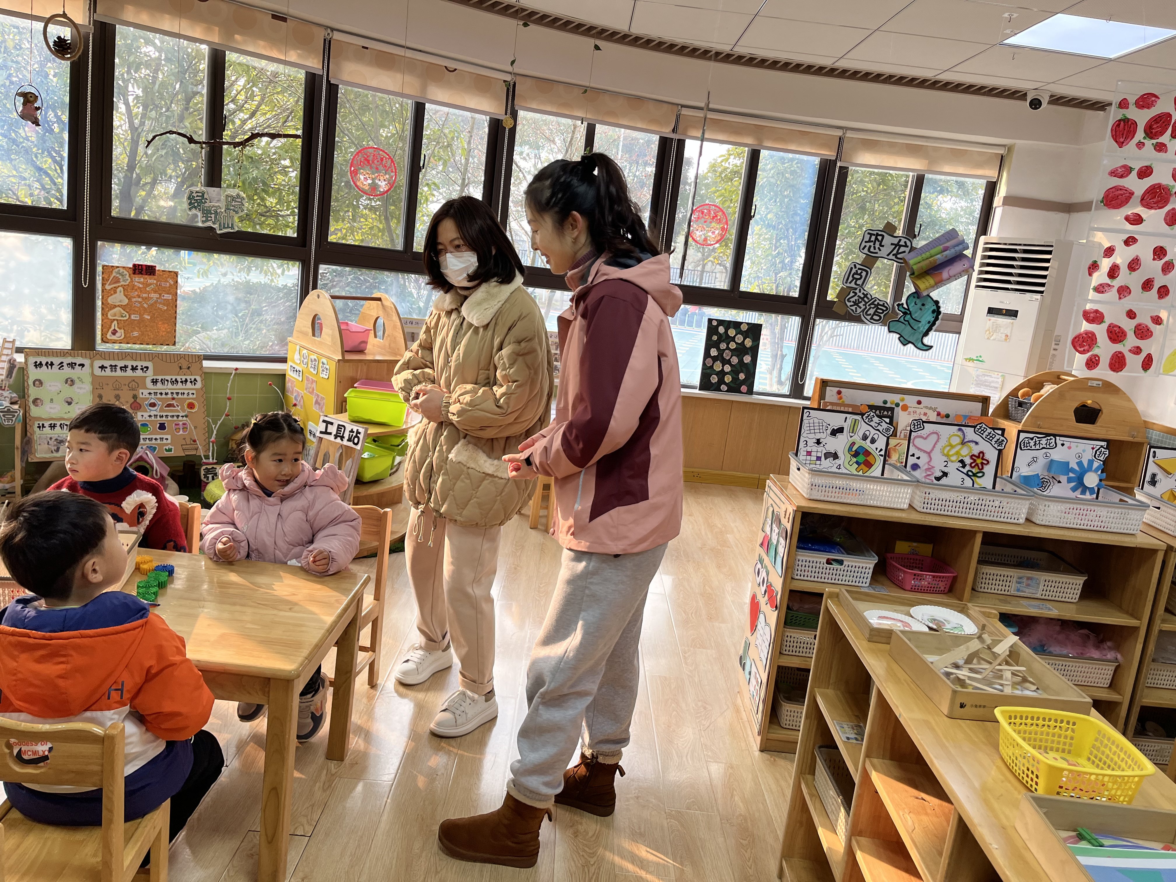 【枫香栖幼】以查促教 教学相长  ——栖霞幼儿园五福园2月教育教学巡查