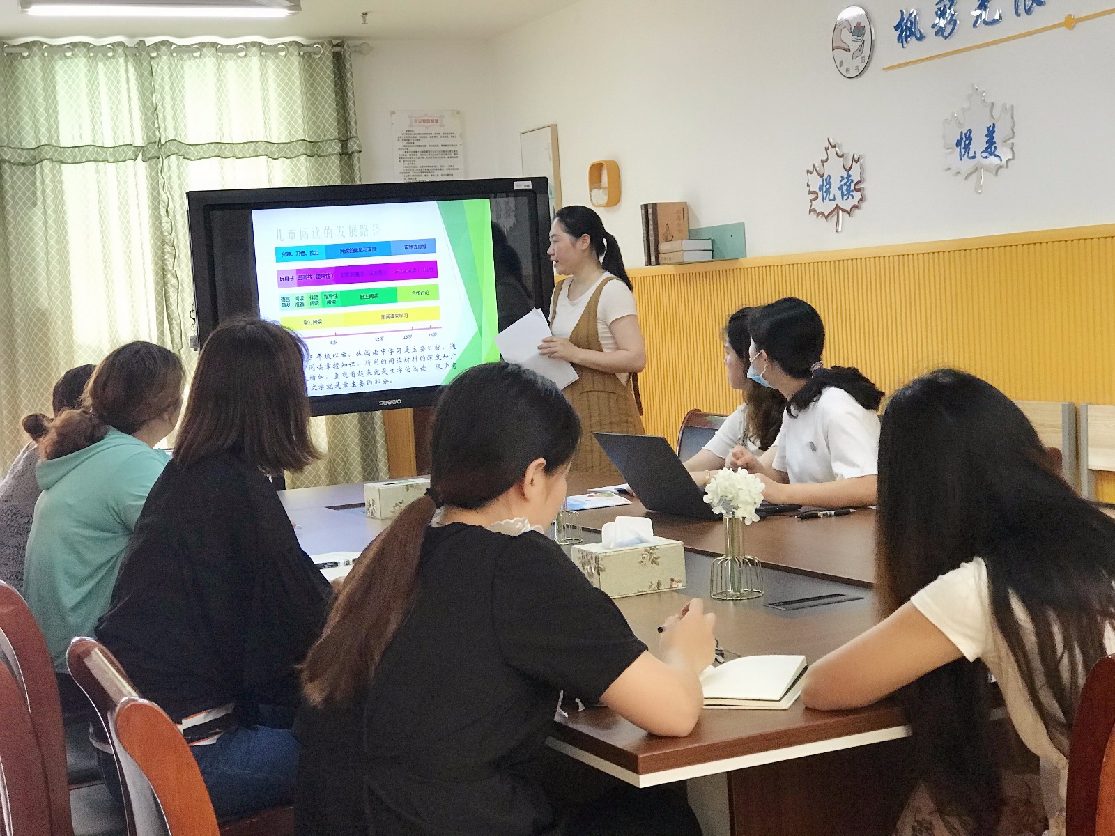 【枫香栖幼】探究阅读路径  促进有效阅读 ——栖幼红枫园语言组教研活动（六）