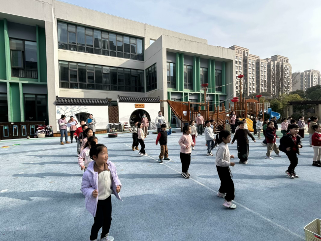【枫香栖幼】活力早操 快乐成长  ——栖霞幼儿园石埠湾园早操评比