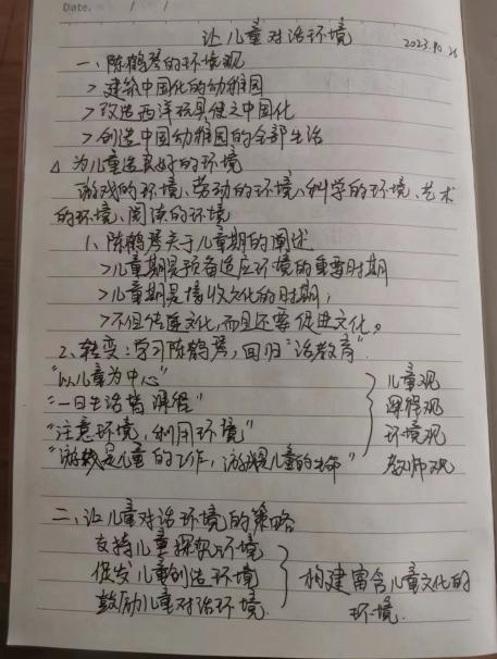 231026环境来“对话” 儿童乐“当家”————栖幼石埠湾园业务学习之让儿童对话环境_html_258da08e.jpg