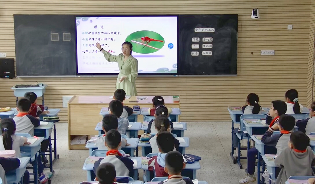 【博学广志】趁春光明媚  赏水墨童年——金陵小学广志路校区语文组校本教研活动_html_77f43af3.jpg
