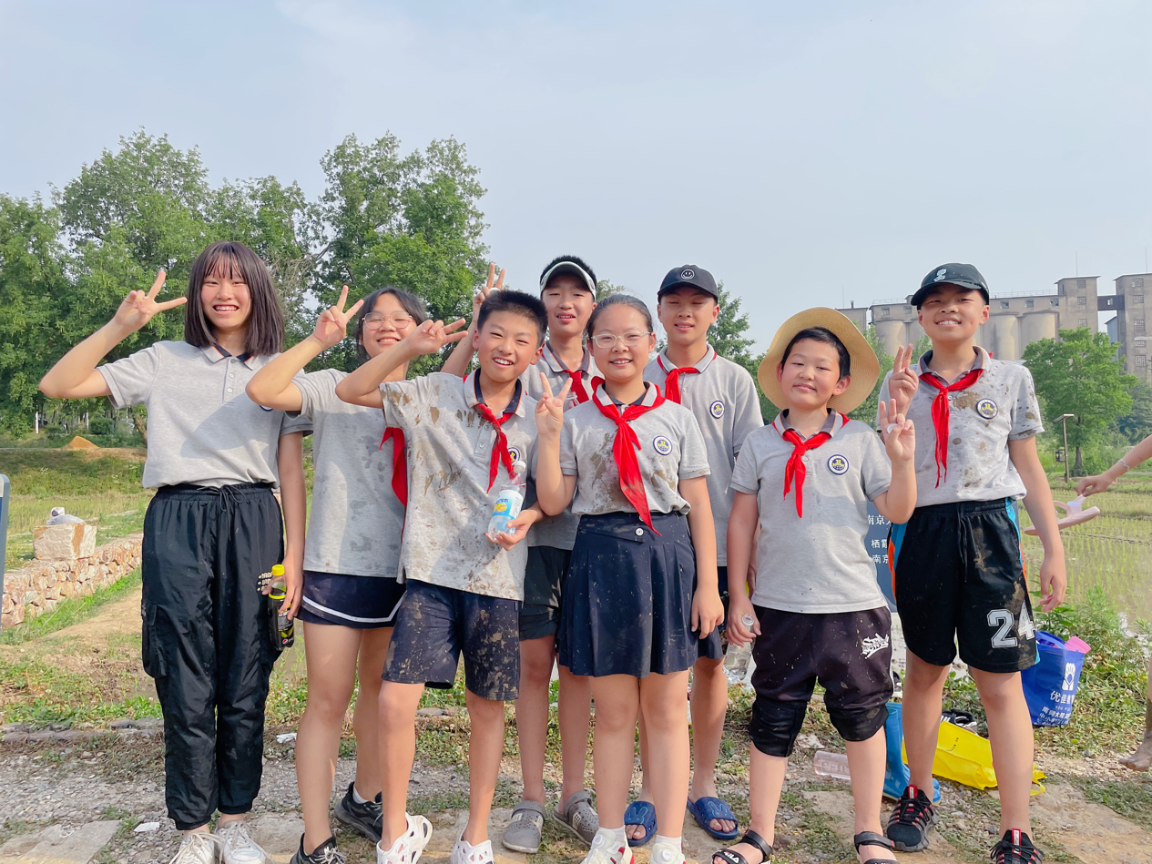 【湖畔光影】田间插秧践初心 红色传承担使命——记金陵小学（仙林湖校区）劳动实践活动_html_m584ae9cd.png