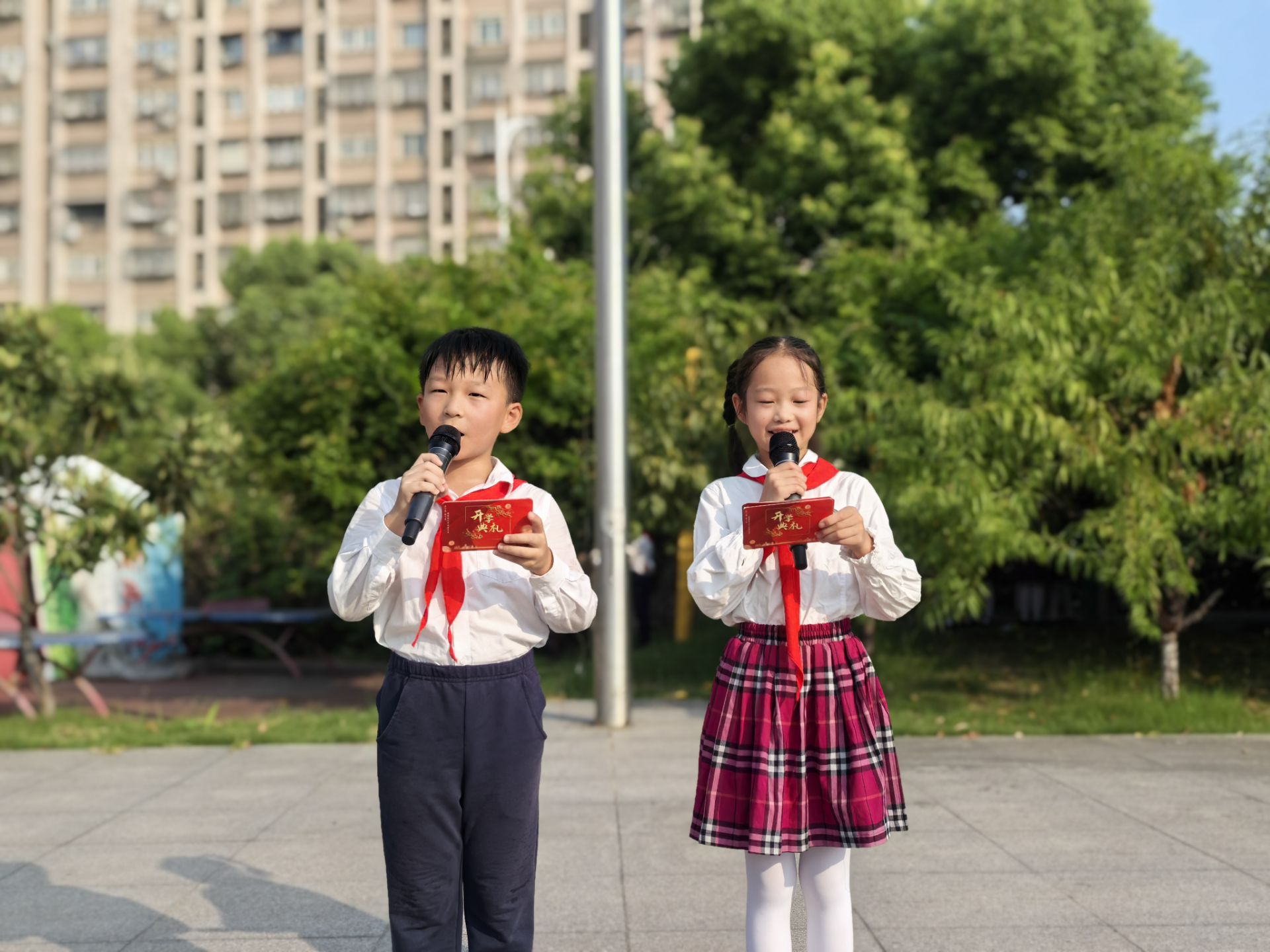 【花港一小】奥运汲能立远志 追光奋进启新程花港一小2024-2025学年第一学期开学典礼