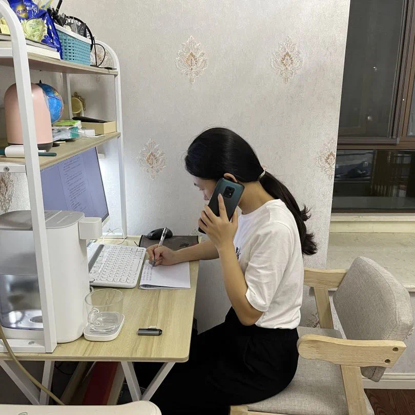 【花港一小】连线云端，传递温暖  花港一小开展线上全员家访活动