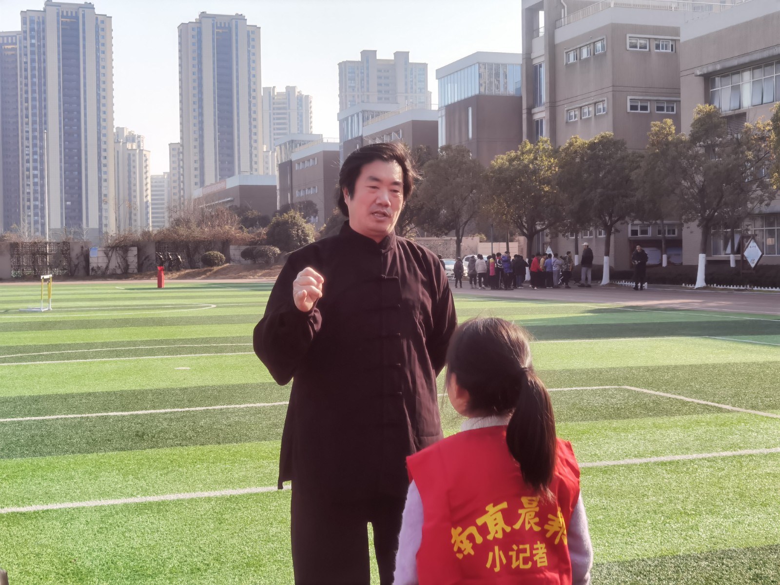 【花港一小】南京晨报进校园——中华武术