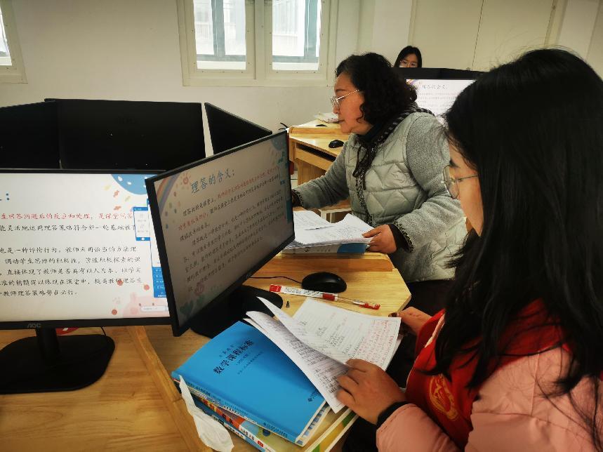 【正学丁三·教学】小组合作共进步 理答反馈促成长——丁家庄第三小学数学组第五周集体备课活动侧记_html_m55b85c6c.jpg