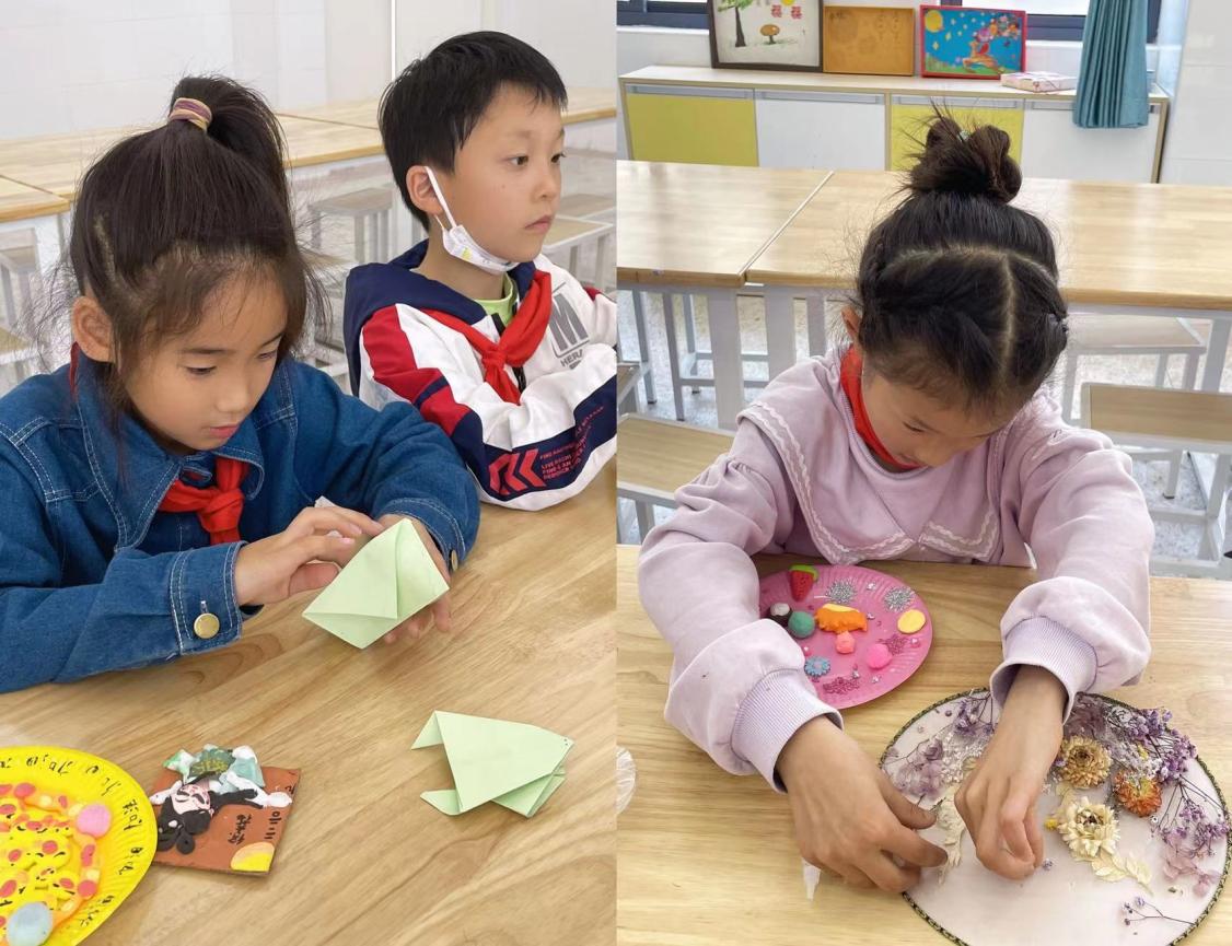 【正学丁三】巧手润心 御苑迎新——丁家庄第三小学“艺之独秀”嘉年华活动“御”苑中期考核活动侧记_html_m1cbdcd60.jpg