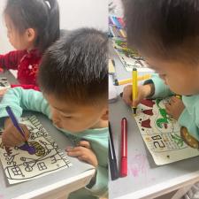 【生活燕幼·教研组动态】下庙分园：“共沐书香，阅享成长” ——语言组绘本表征记录本分享_html_m34b468.jpg