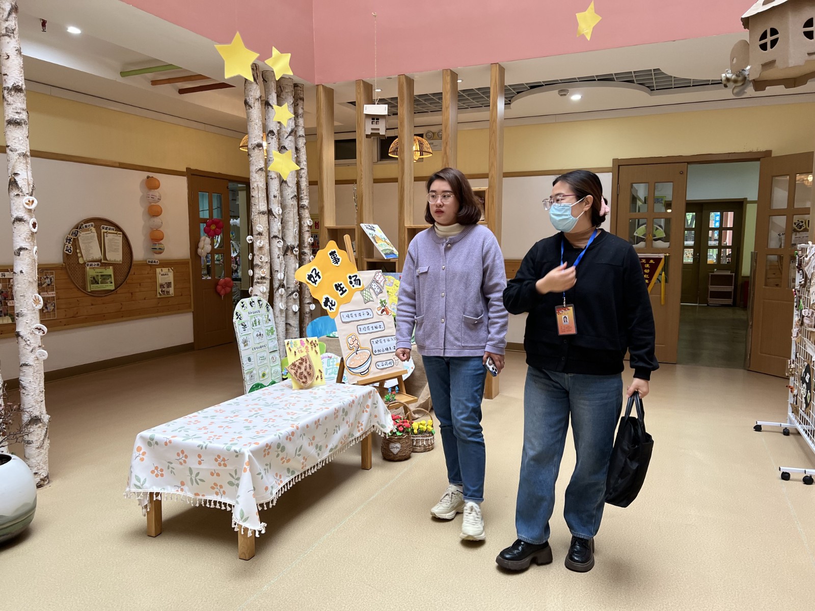 （乐动马幼）【园所动态】督学促发展，检查助提升——马群幼儿园润康苑分园4月“体育锻炼”专项督查