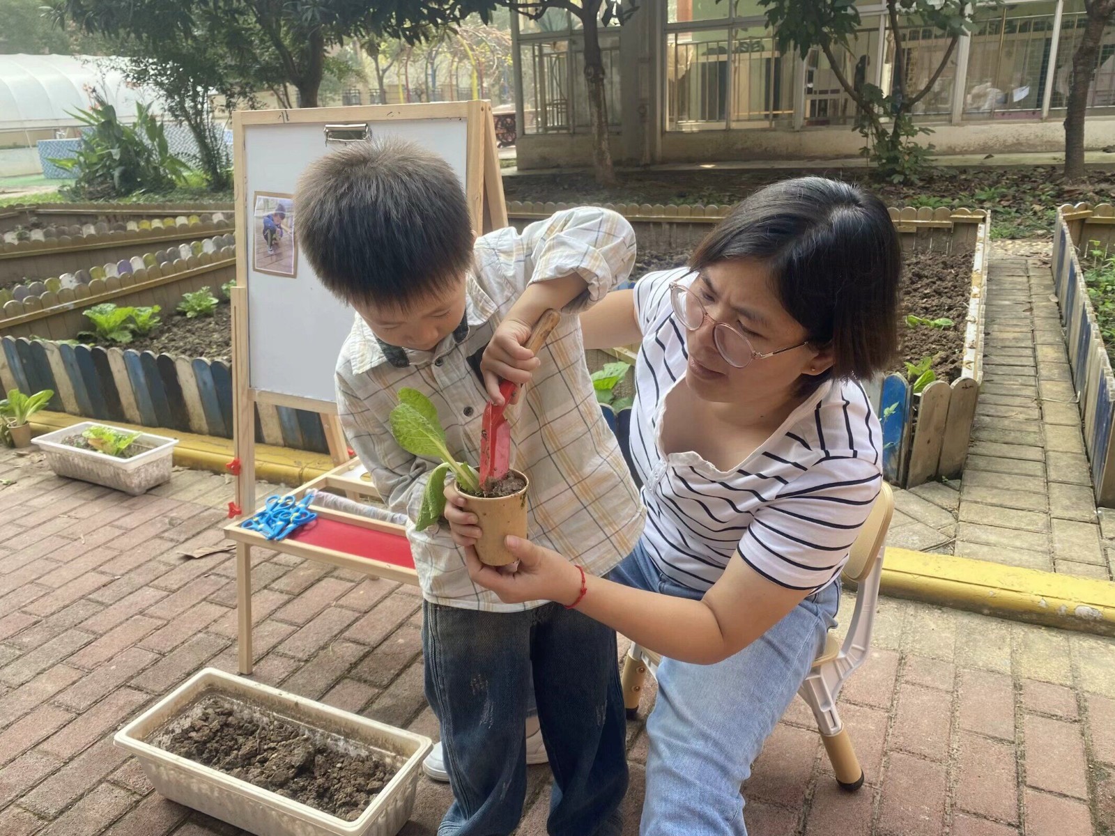 【乐活龙幼】播种希望 探索自然 ——龙潭幼儿园靖安分园课题组计划交流暨第一次活动