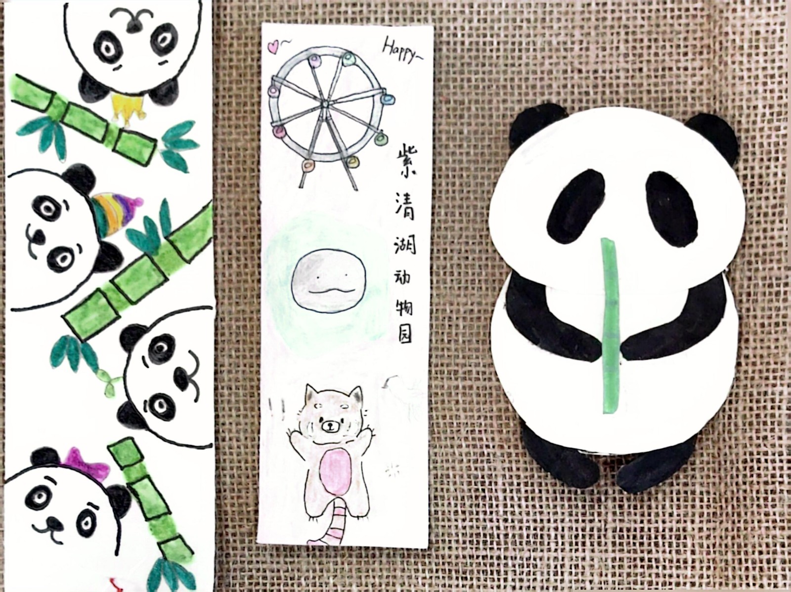 【臻美金龙】秋日足迹绘成长，笔墨书签寄深情——金中仙林（龙潭校区）秋季研学实践作品展示