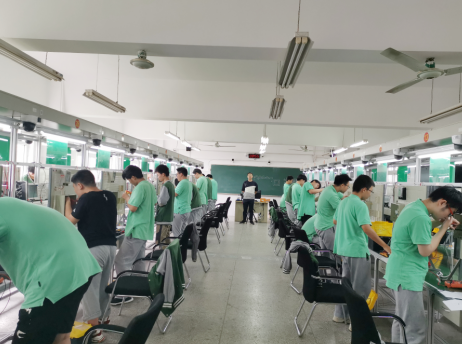 【活力新港】展专业技能，显专业风采——机电工程系电子年段标高考试