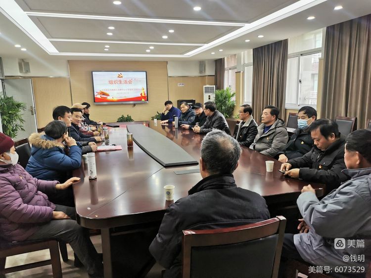 【灵美龙小】中共南京市栖霞区龙潭中心小学退休党支部召开组织生活会