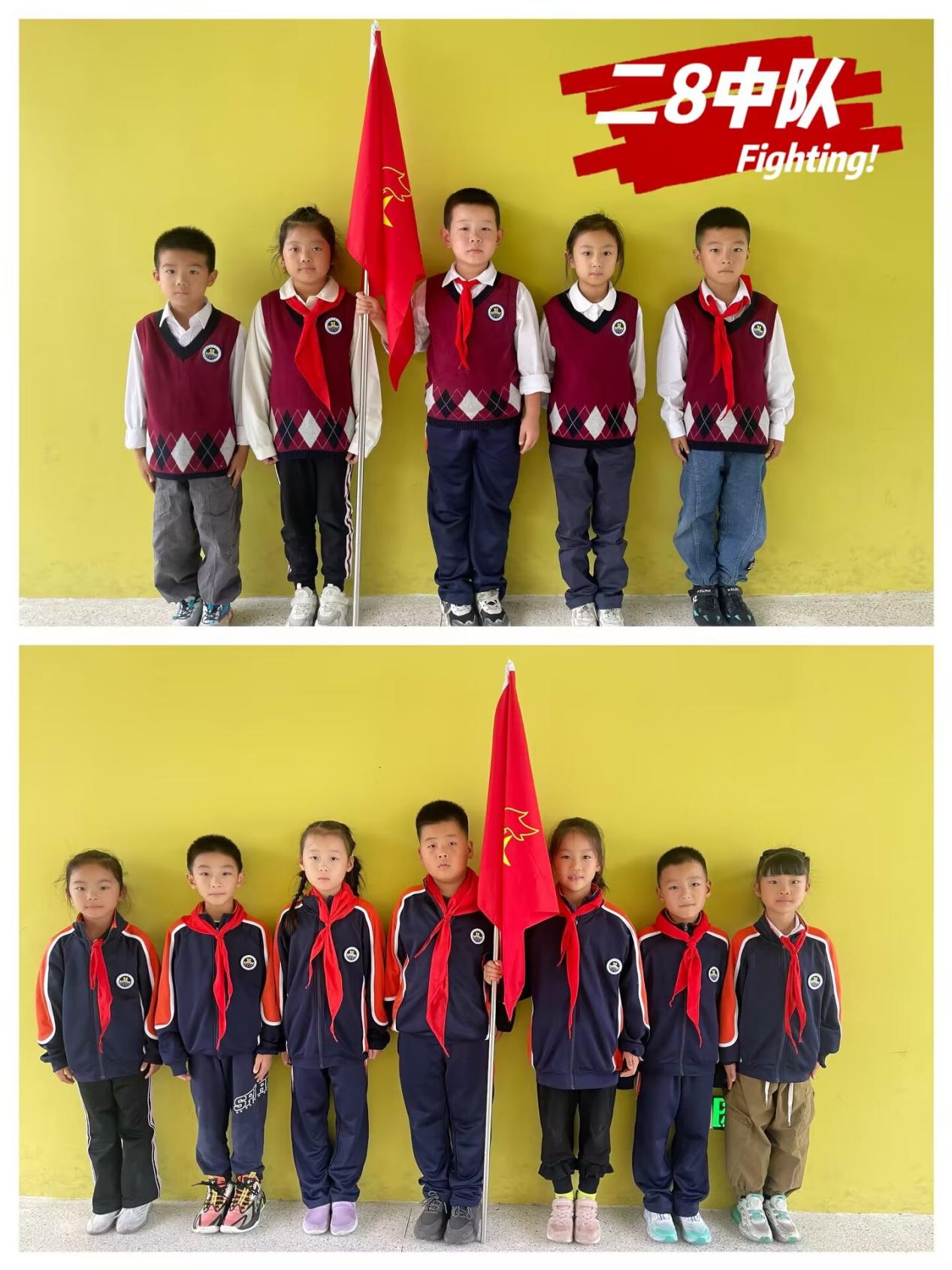 【湖畔·红领巾】童心向党，薪火相传——金陵小学（仙林湖校区）建队日系列活动之我与队旗合个影_html_m4b76848d.jpg