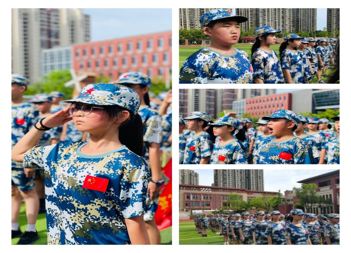 【湖畔光影】挥洒汗水  不负青春 ——2017年学生国防教育夏令营（二）_html_m56bc9d0b.jpg