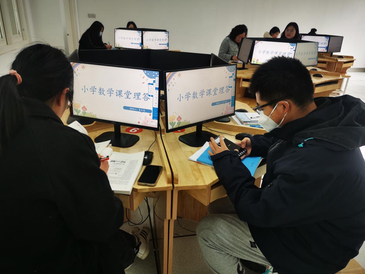 【正学丁三·教学】小组合作共进步 理答反馈促成长——丁家庄第三小学数学组第五周集体备课活动侧记_html_3370099a.jpg