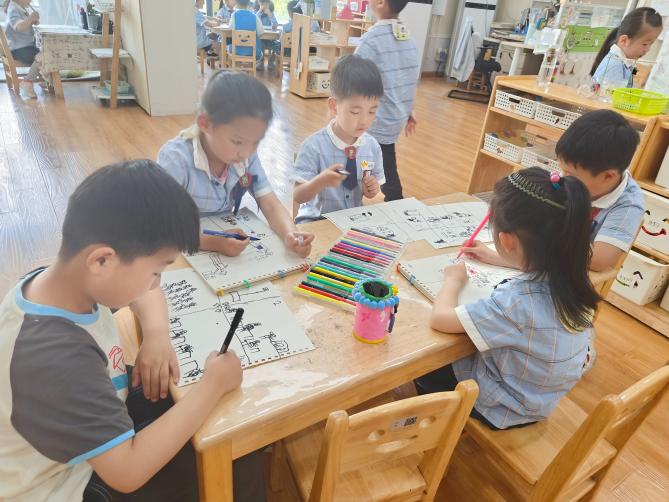 【生命迈幼 幼小衔接】深度体验·走进小学课堂 ——迈幼三园大班第二次参观小学_html_48ecfed3.jpg
