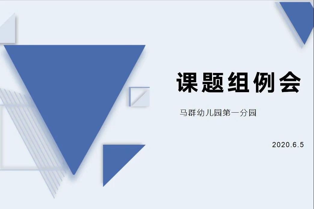 （乐动马幼）立足课题研究，融合实践促发展——马群幼儿园第一分园课题研讨会议
