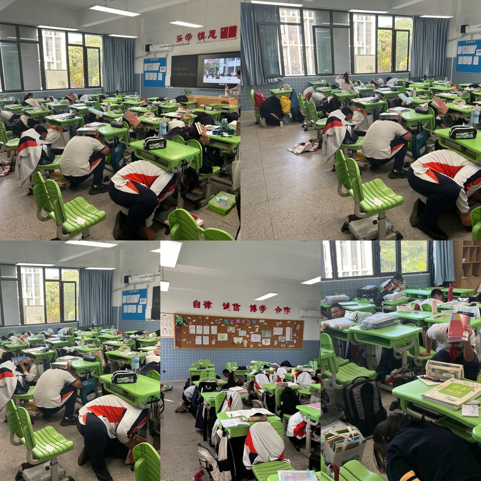防灾减灾，平安常在 ——南外仙林分校华侨城中学举行地震应急避险疏散演练
