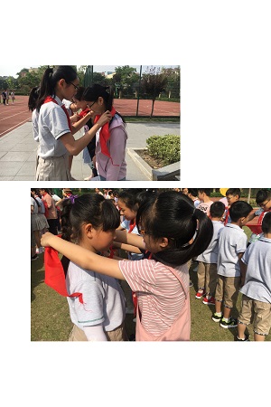 【星光摄小】红领巾飞扬 少先队筑梦 ——摄小天佐路校区一年级入队仪式活动报道