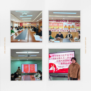 【摄小党建·三会一课】学习贯彻习近平总书记参加十四届全国人大二次会议江苏代表团审议时重要讲话精神