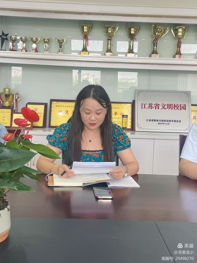百年征程 初心永恒——龙潭中心小学龙岸花园校区党支部组织生活会