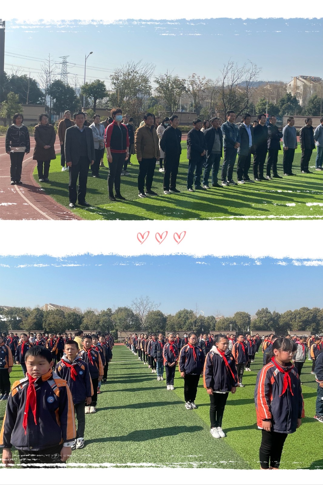 【灵美龙小·龙岸】鼓声阵阵送祝福 不负春光再启航——龙潭中心小学龙岸花园校区2021春季开学典     