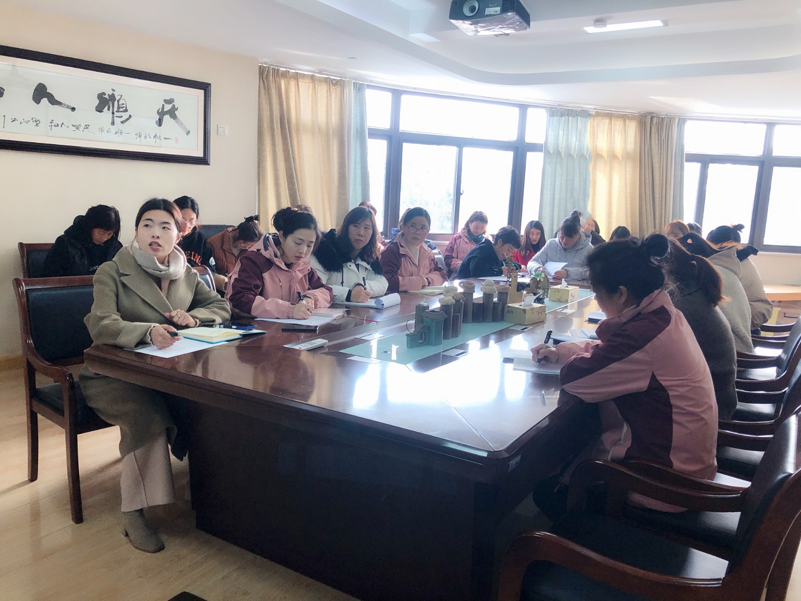 【枫香栖幼】弘扬师德 锻造师魂  ——栖幼五福园师德专项会议