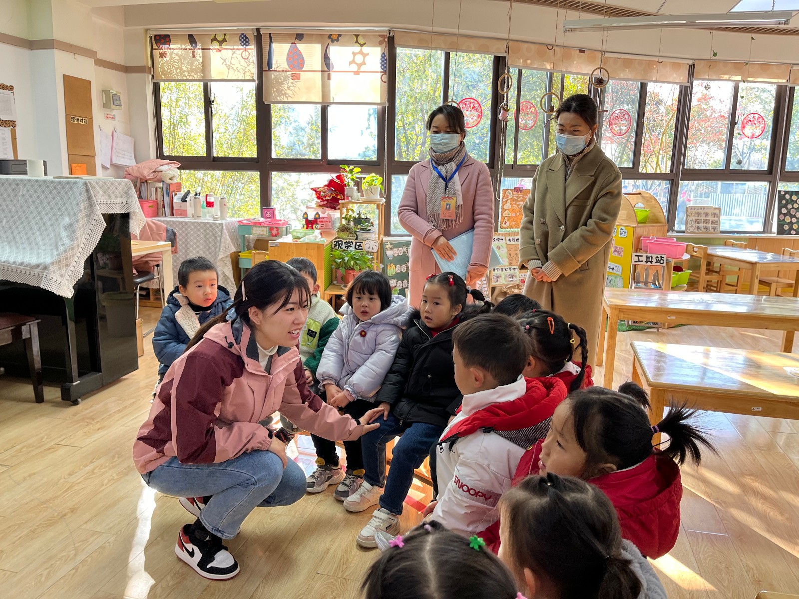 【枫香栖幼】强师德 树师风 ——栖霞幼儿园五福园12月督学检查