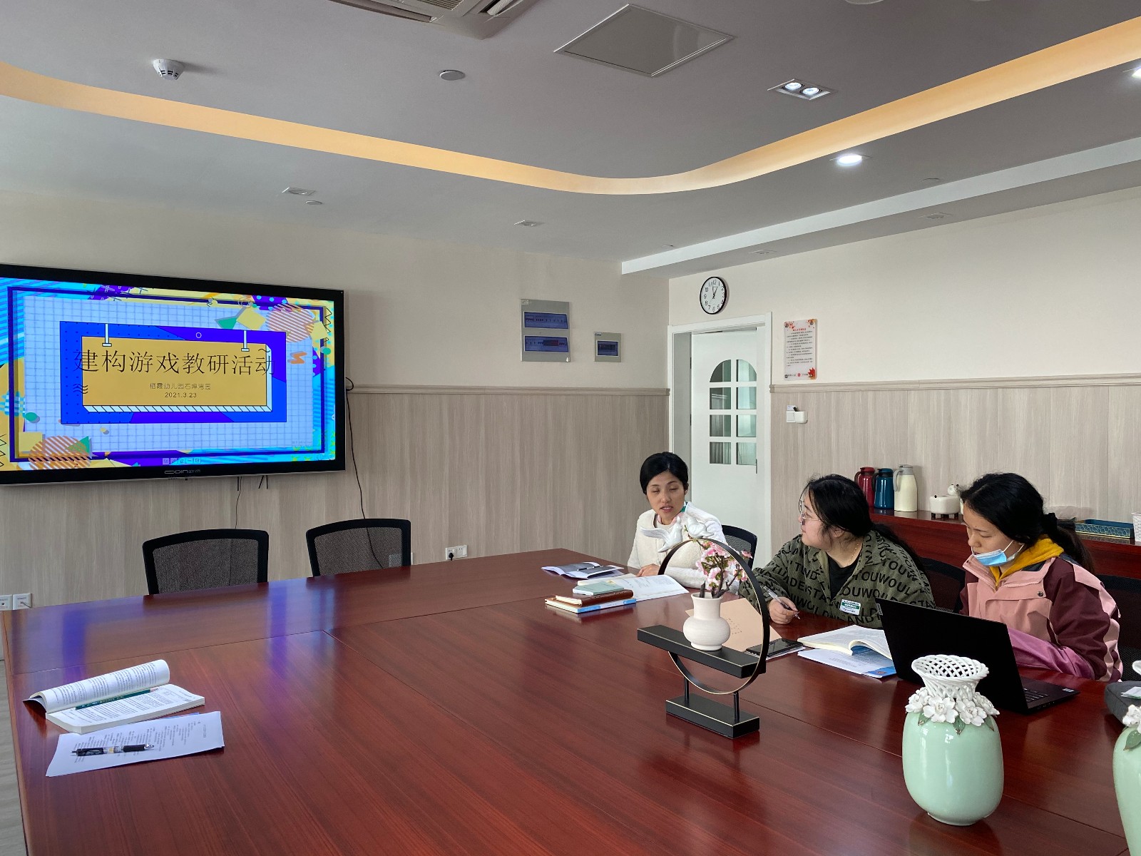 【枫香栖幼】提升建构水平  夯实专业素养 ——记栖幼石埠湾园建构游戏组教研活动暨基本功培训活动