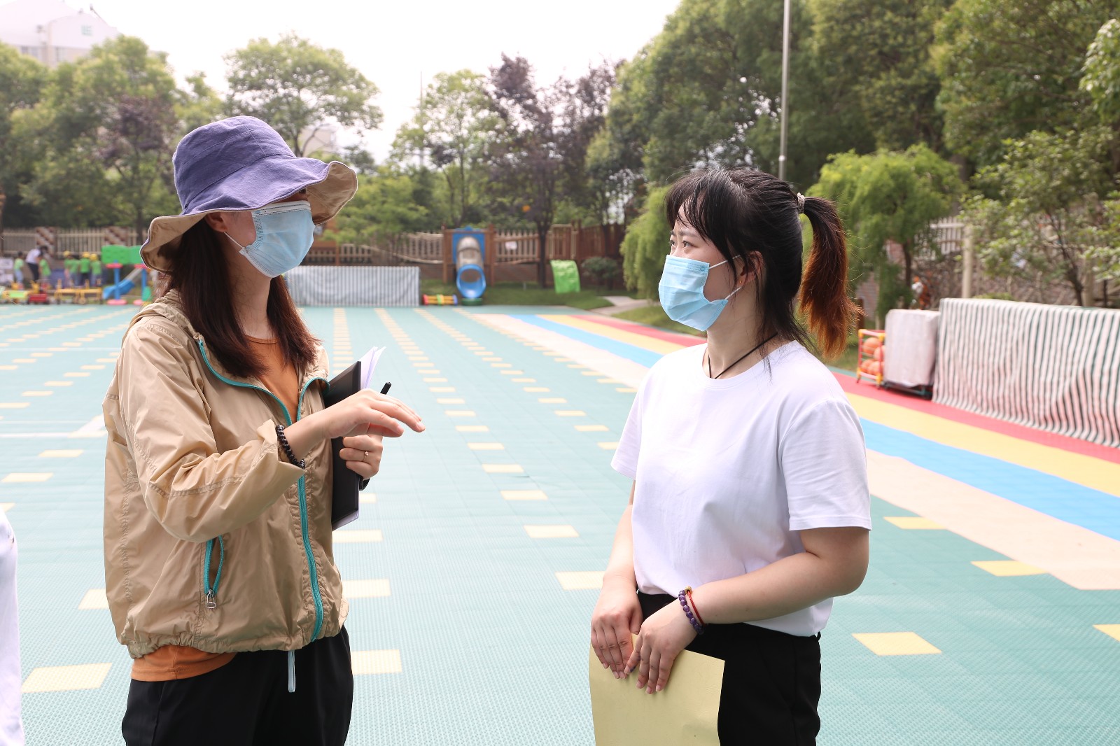 【枫香栖幼】视导明方向 检查促提升 ——区教育局、教师发展中心莅临栖霞幼儿园五福园视导检查