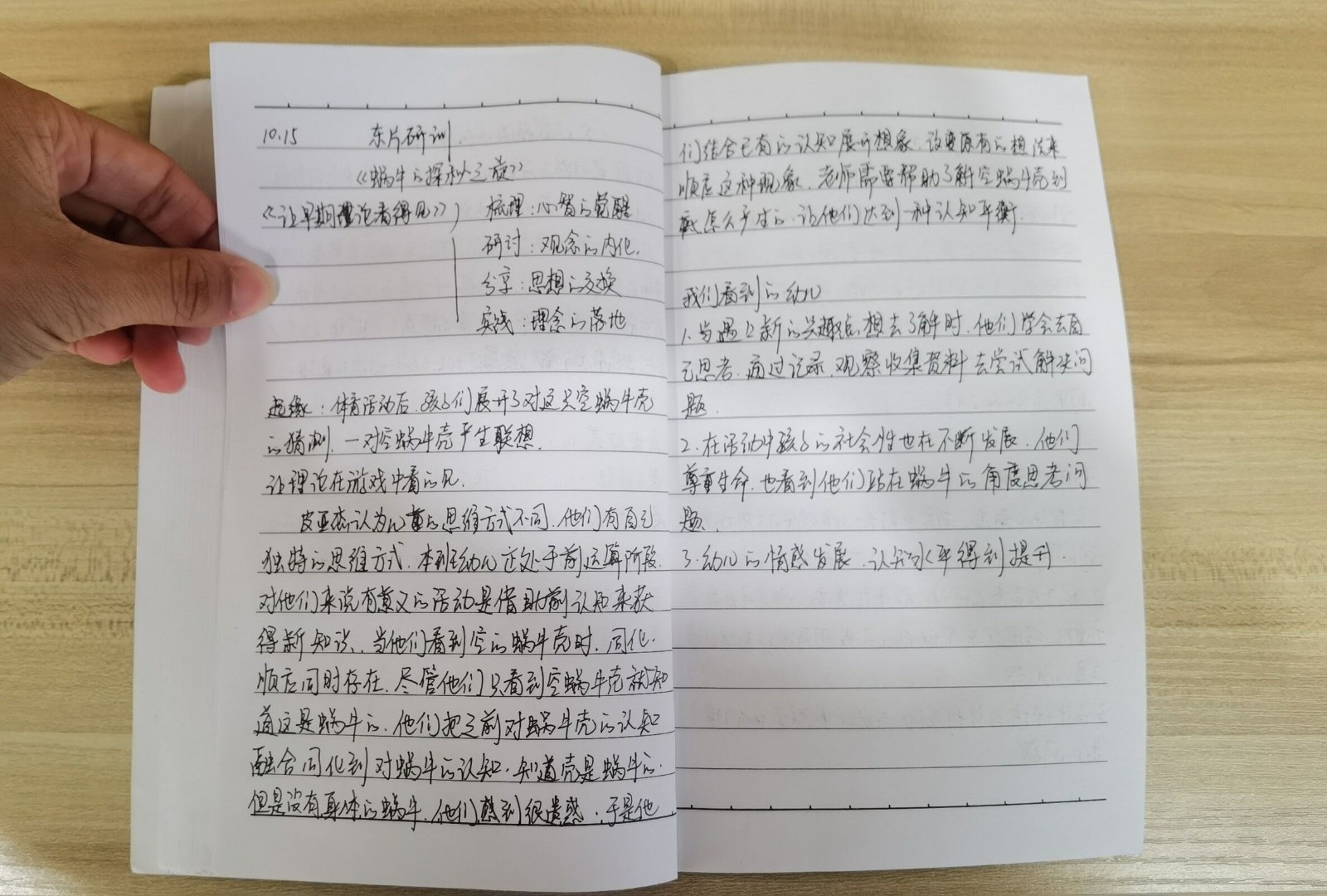 【枫香栖幼】幸福教研 助力成长  ——栖霞幼儿园翡翠天域园东片研训活动