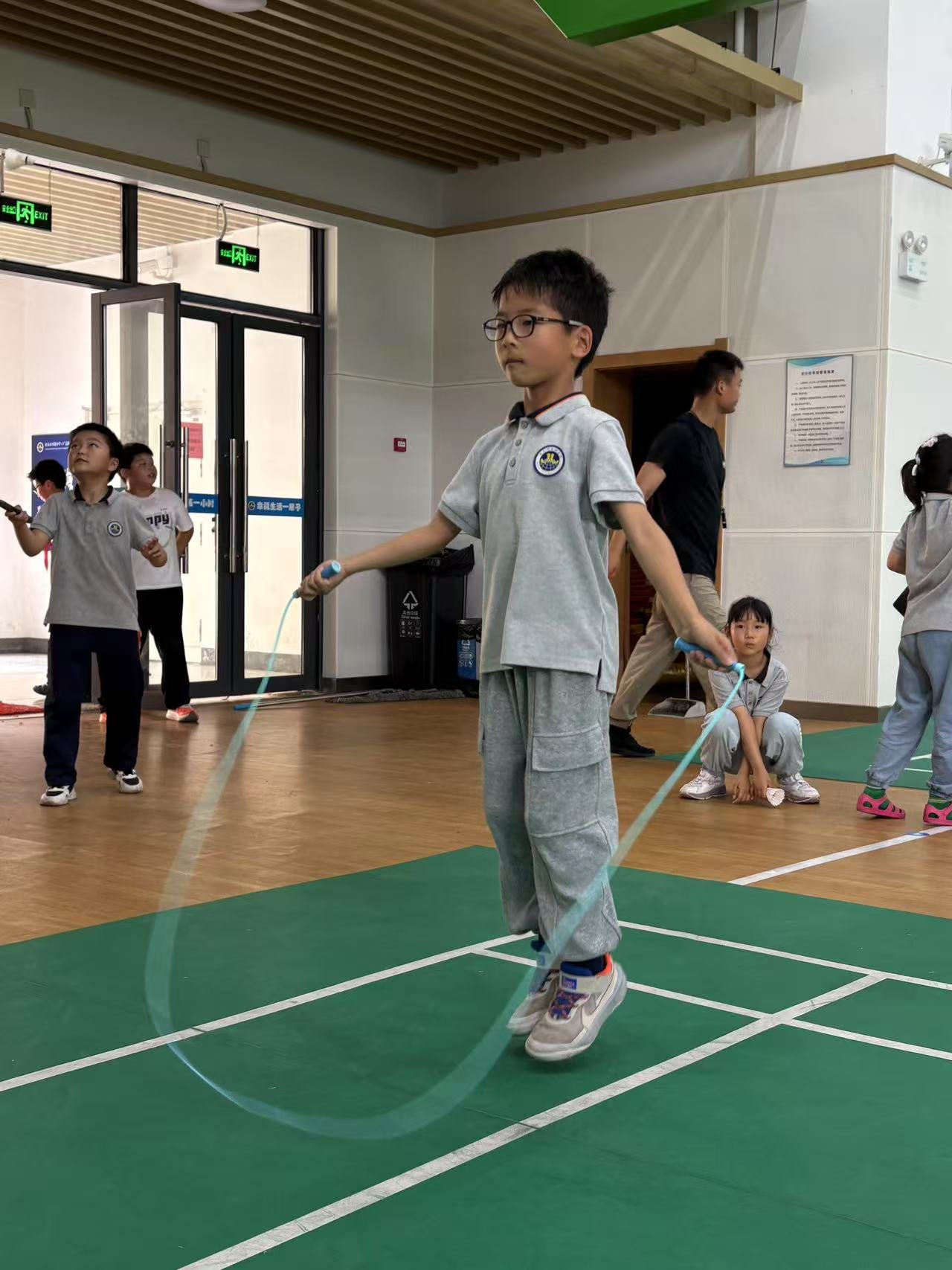 【博学广志】活力跃动，羽梦飞扬——第五届羽毛球班级联赛一年级组圆满收官_html_7ef3da02.jpg