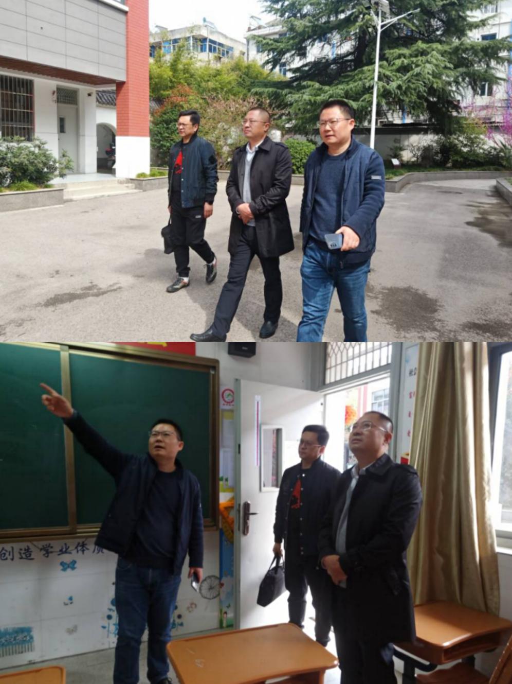 【尊荣营中】亲临一线 精准指导——倪天华局长莅临营防中学指导工作