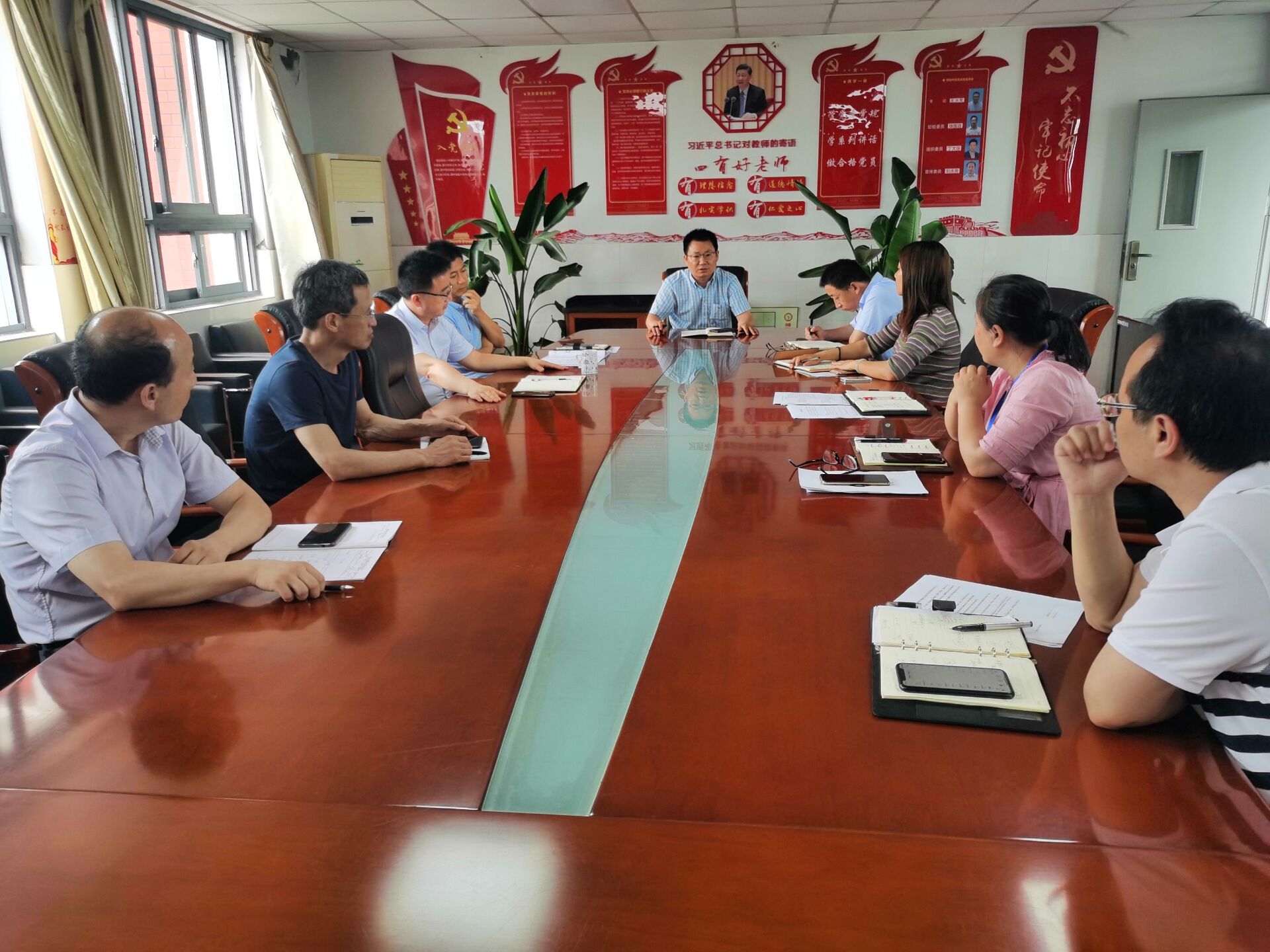 【尊荣营中】南京市营防中学贯彻落实教育部“五项管理”工作推进会