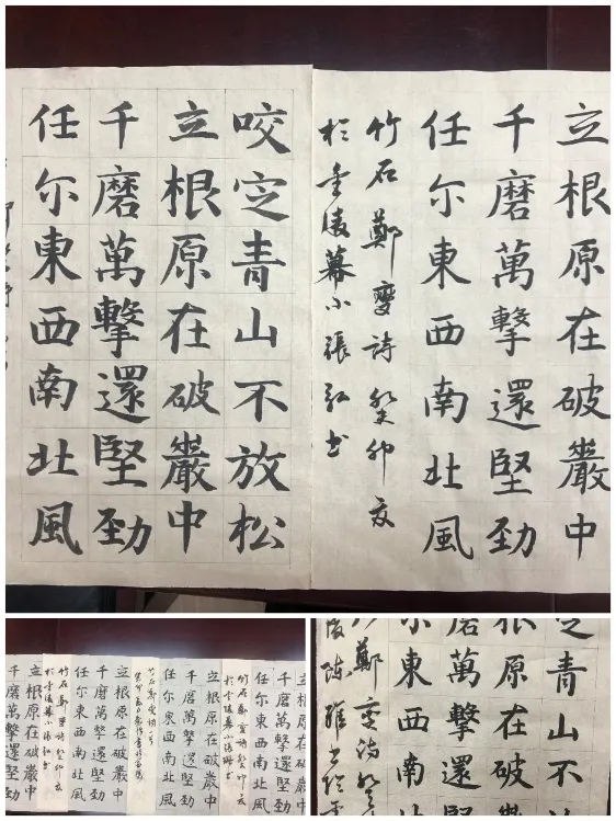 提笔练字强师能 翰墨飘香润校园——幕府山庄小学青年教师书法成果展_html_m91bc162.jpg