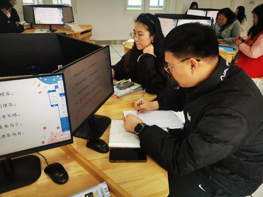 【正学丁三·教学】小组合作共进步 理答反馈促成长——丁家庄第三小学数学组第五周集体备课活动侧记_html_12913ddf.jpg