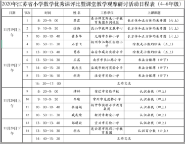 【养正颐小】优课评比展风采 观摩交流促成长 ——记江苏省小学数学优秀课评比暨课堂教学观摩活动