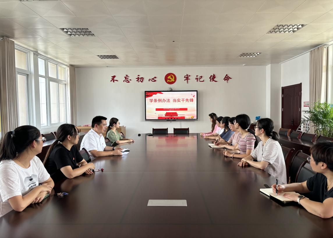 【大爱青秀·党建】深入学习条例办法 争当实干先锋  ——南京市青秀城小学党支部开展“学条例办法 当实干先锋”主题党日活动