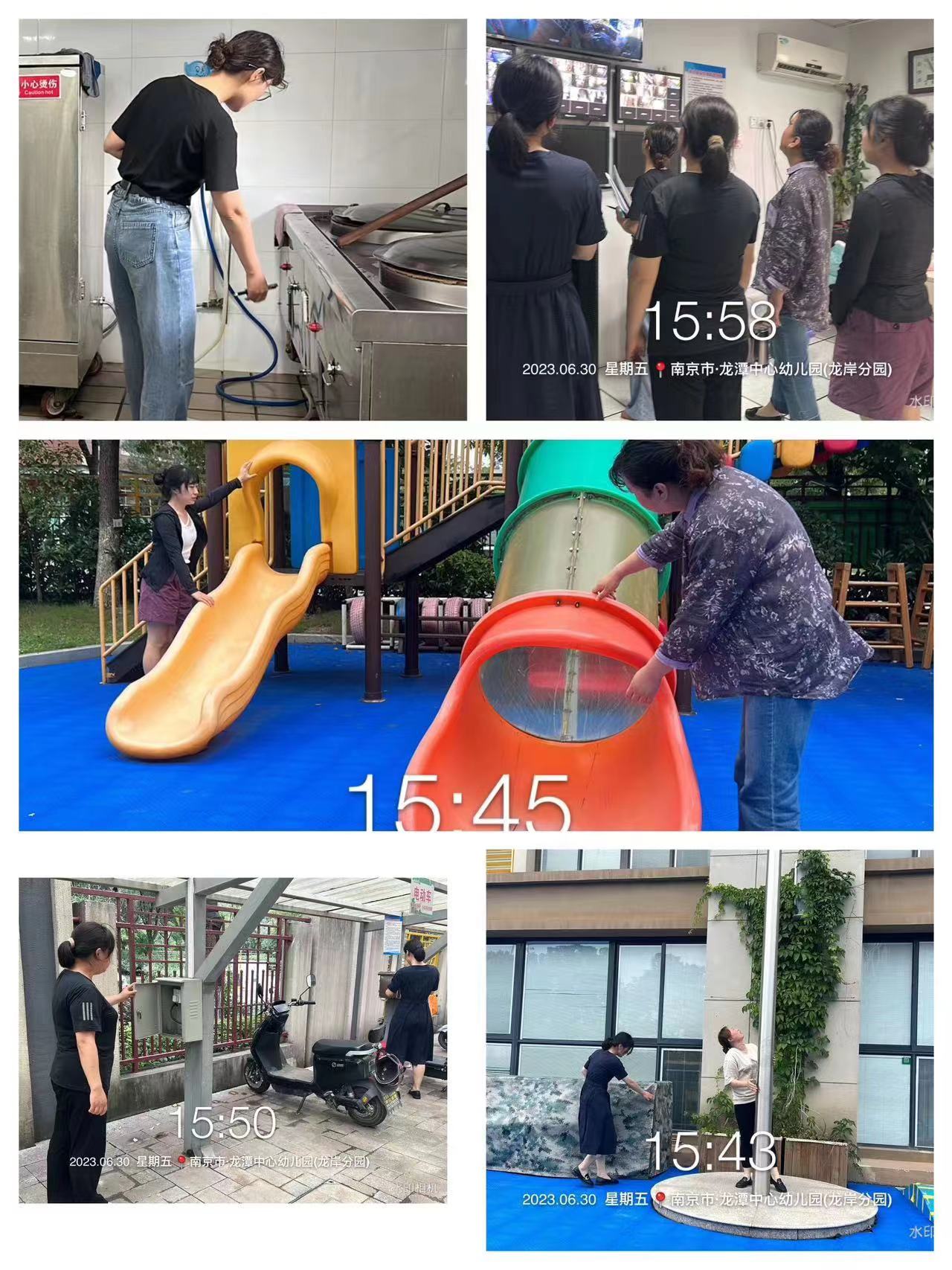 【乐活龙幼•安全第一】筑安全防线，迎美好假期 ——记龙潭幼儿园暑假前安全大检查工作