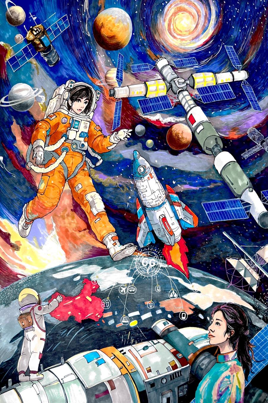 【尚美迈小·荣誉榜】热烈祝贺我校35名同学在第十五届“北斗杯”全国青少年空天科技体_html_78886d0c.jpg