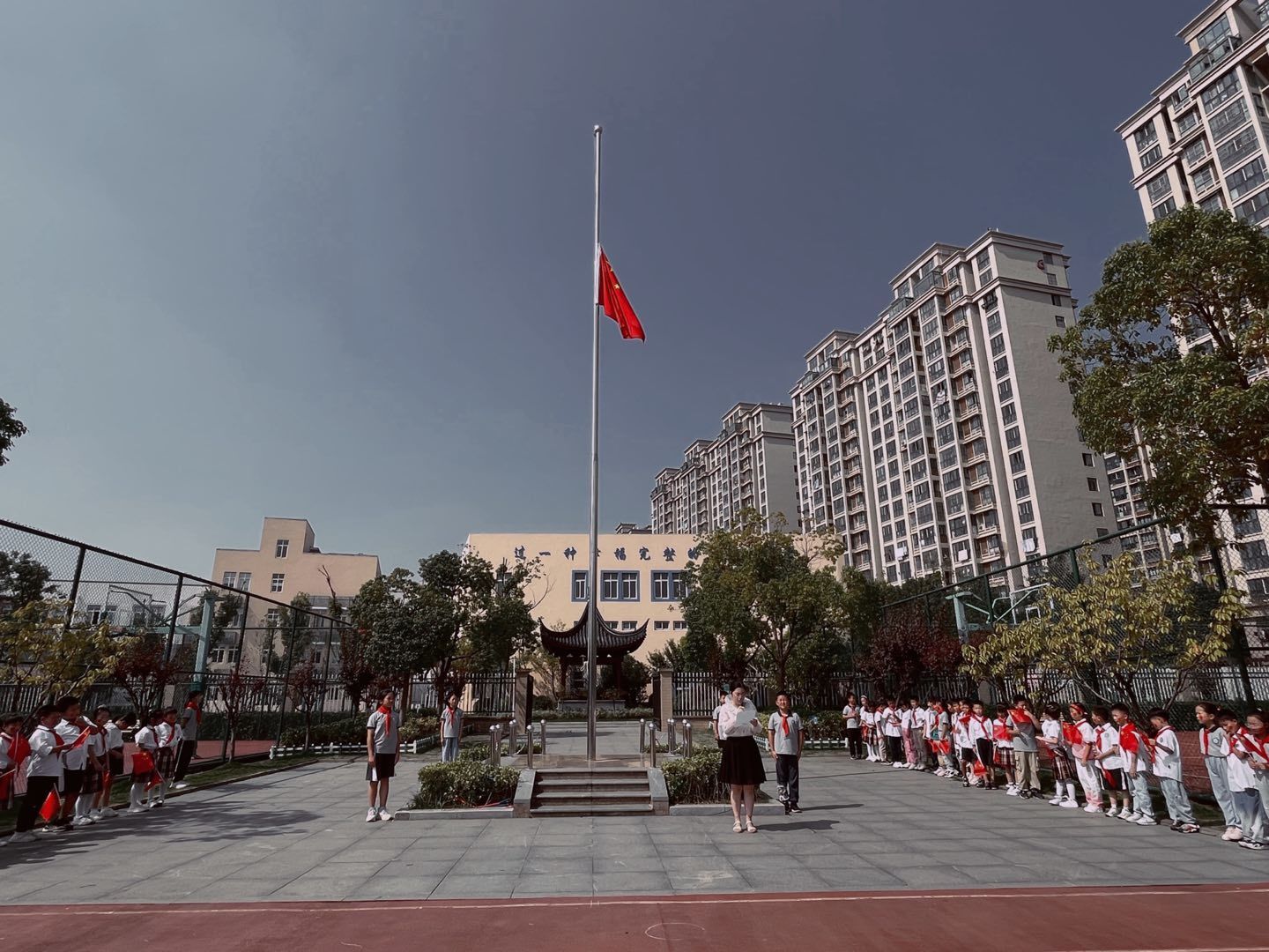 【星光摄小】我的中国心——摄小天佐路校区第三周升旗仪式系列报道